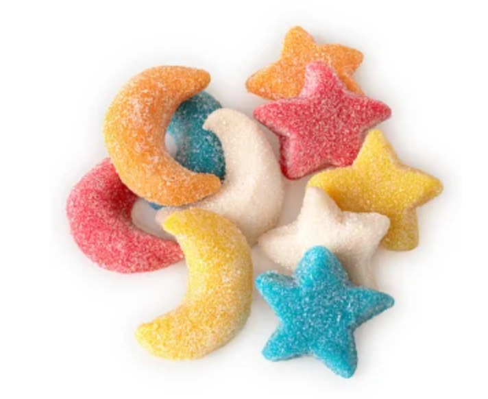 Glitter Sour Stars & Moons